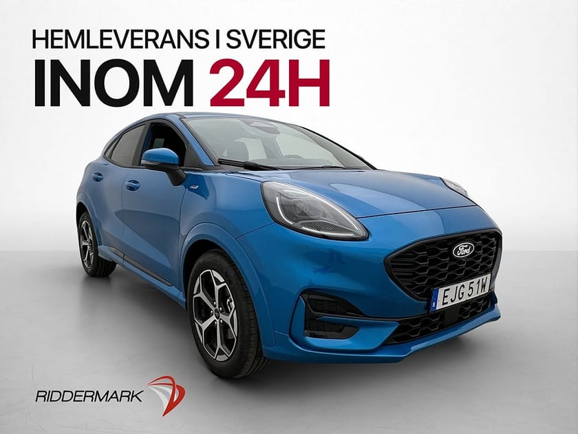 Bild 1 av Ford Puma EcoBoost Hybrid ST-Line B-Kamera Navi 1 Brukare