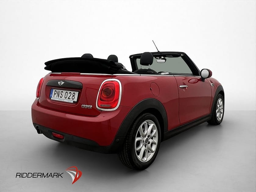 Bild 5 av MINI Cooper Cabriolet Convertible 136hk Pepper P-Sensorer Farthållare