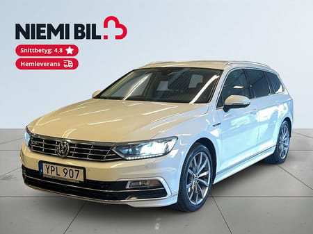 Volkswagen Passat Sportscombi 2.0 GT Drag/Kamera/P-Värm/Skinn/S&V-Hjul