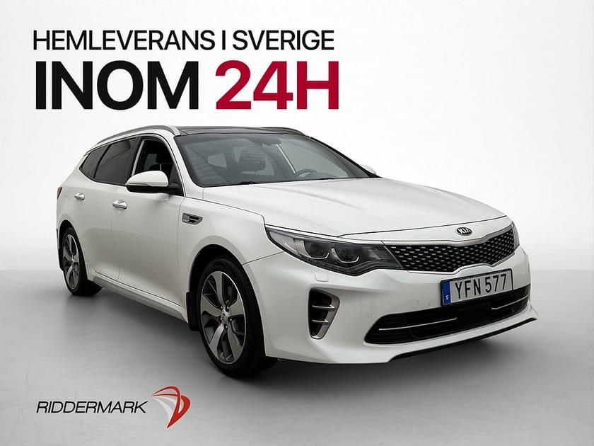 Bild 1 av Kia Optima Sport Wagon 1.7 VGT SW GT-Line Pano H/K Kamera Skinn CarPlay