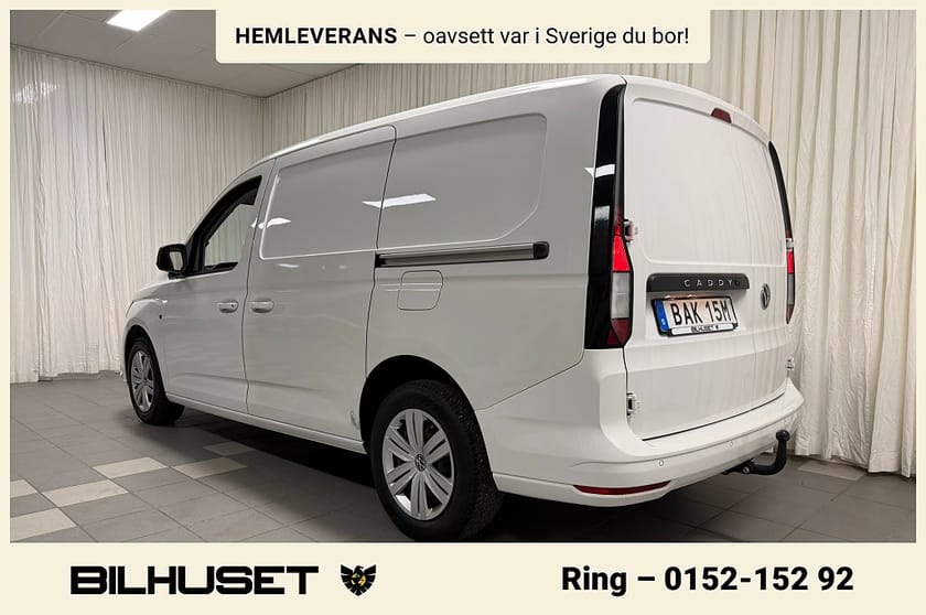 Bild 4 av Volkswagen Caddy Cargo Maxi 2.0 TDI DSG VÄRMARE DRAG INREDNING B-KAMERA MOMS