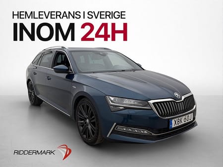 Škoda Superb Kombi Skoda 2.0 190hk 4x4 L&K Cockpit Pano Värm Kamera Drag