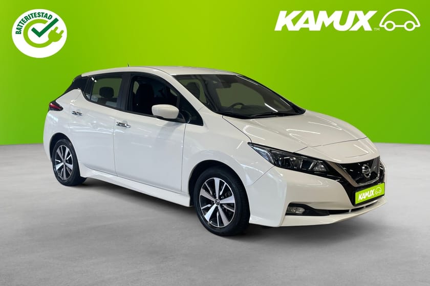 Bild 1 av Nissan Leaf 40 kWh  Kamera ACC CarPlay Rattvärme Farthållare