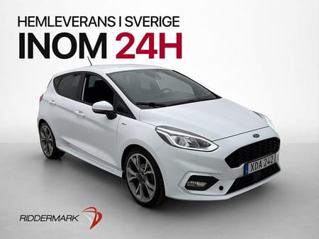 Ford Fiesta 1.0 ST-Line CarPlay Navi Sensorer Rattvärme