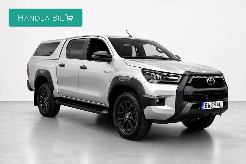 Bild 4 av Toyota Hilux Dubbelhytt 2.8 4WD Invincible Kåpa Drag Diff Navi JBL Moms 204hk