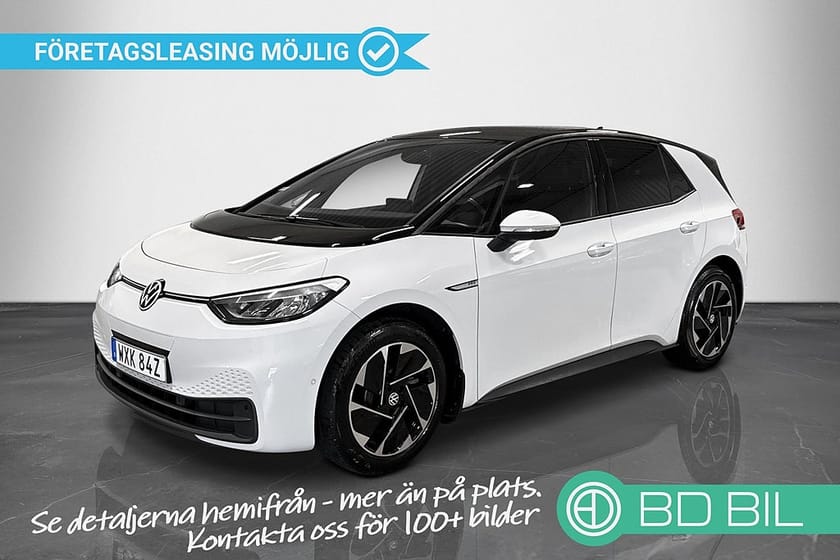 Bild 1 av Volkswagen ID.3 Pro Performance LIMITED EDITION VÄRMARE BACKKAMERA MOMS