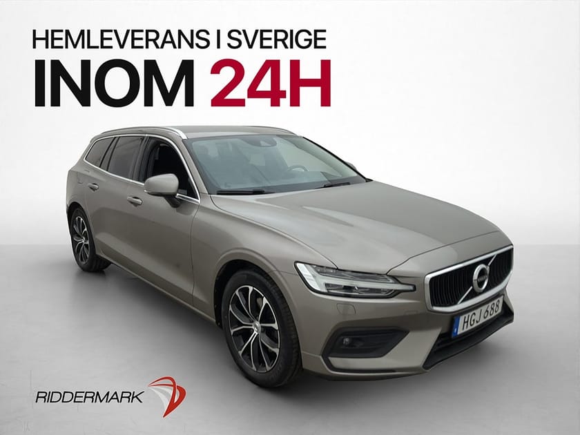 Bild 1 av Volvo V60 D4 AWD 190hk Momentum VOC D-Värmare B-Kamera Navi