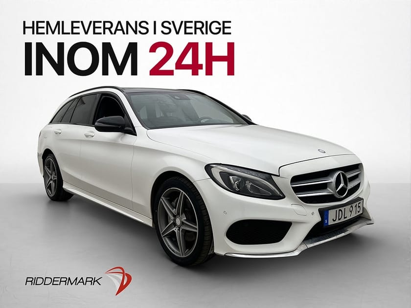 Bild 3 av Mercedes-Benz C 220 T d 4MATIC C220 170hk AMG Line Pano Skinn Navi