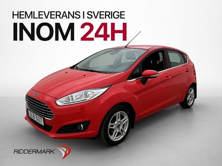 Ford Fiesta 1.0 EcoBoost 100hk Titanium Värmare LÅGAMIL