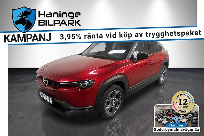 Bild 1 av Mazda MX-30 e-Skyactiv EV EV/SUPERDEAL 3,95%/HEADS-UP/B-KAM/ACC/PDC