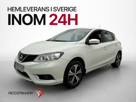 Nissan Pulsar 1.2 DIG-T 115hk Backkamera Navi Farthållare