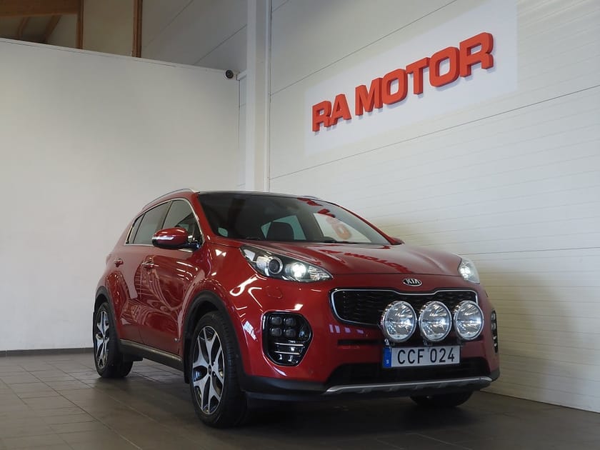 Bild 1 av Kia Sportage 2.0 CRDi AWD 185hk GT-Line Pano Drag Kamera Navi