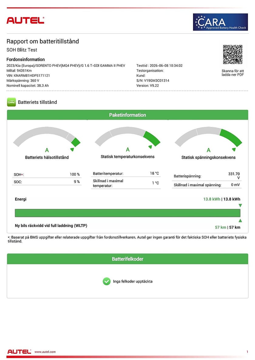 Bild 2 av Kia Sorento PHEV 265 HK AWD / Plug-In / Advance / 7-Sits / Bose /