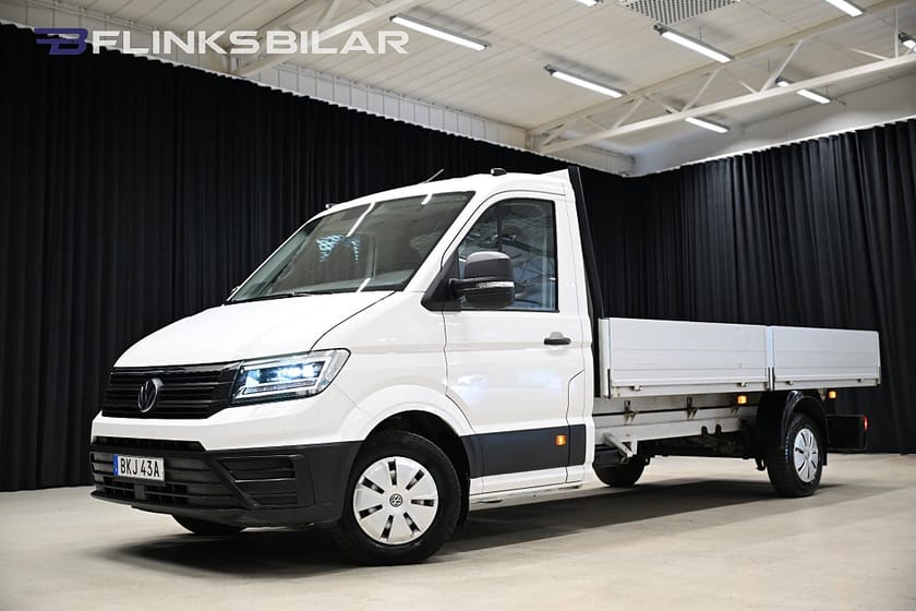 Bild 1 av Volkswagen Crafter Chassi 177HK L4 Automat|Långflak|LED|Värmare|EnÄgare|Leasbar