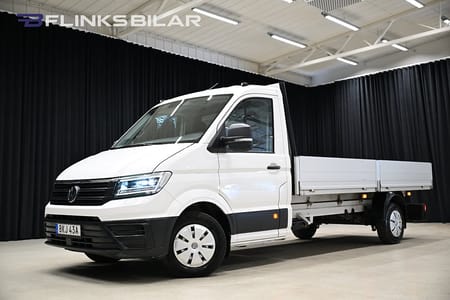 Volkswagen Crafter Chassi 177HK L4 Automat|Långflak|LED|Värmare|EnÄgare|Leasbar