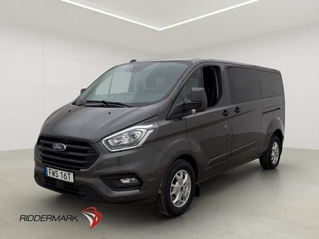 Ford Transit Custom 320 Kombi Lång Värmare B-Kamera 9-Sits Moms