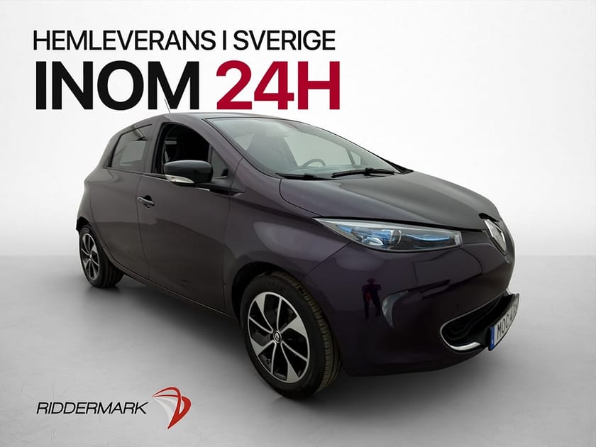 Bild 1 av Renault ZOE R110 41 kWh Kamera Navi Farthållare P-Sensorer
