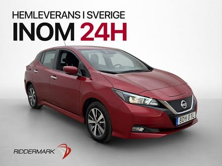 Nissan Leaf 150hk Acenta 360° Kamera CarPlay Rattvärme MOMS