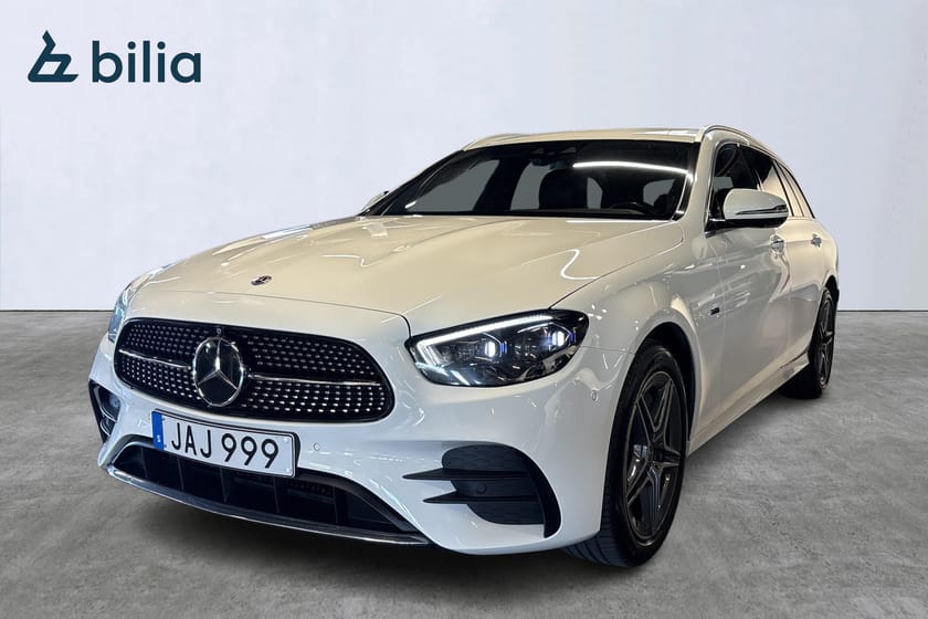 Bild 1 av Mercedes-Benz E 300 T de 4MATIC AMG BURMESTER 360° VÄRMARE DRAG