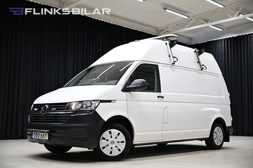 Bild 1 av Volkswagen Transporter DSG 150HK L2 Högtak|Servicebil|Inredd|Leasbar|SeUtr!!