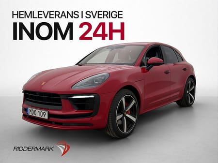 Porsche Macan S 380hk Chrono Sportavgas Burmester Pano PASM