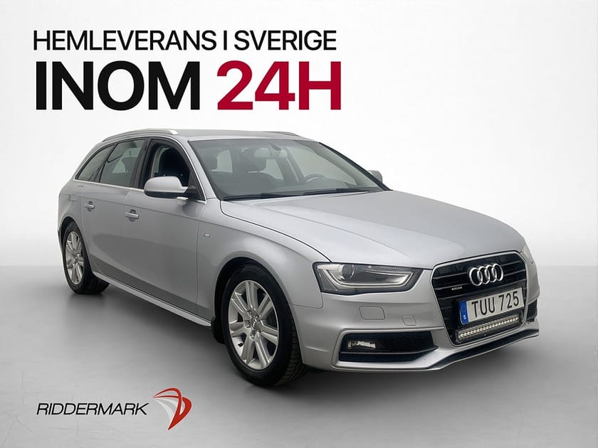 Bild 3 av Audi A4 Avant TDI Quattro 190hk S-Line LED-Ramp P-Sensorer Drag