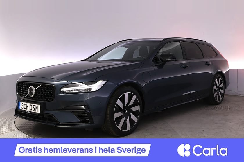 Bild 1 av Volvo V90 Recharge T8 AWD Ultimate Dark Pano H/K 360 Drag