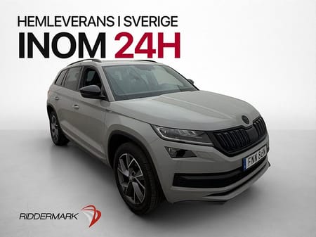 Škoda Kodiaq 7-Seater Skoda 2.0 TSI 4x4 Sportline 7-Sits Cockpit P-Värmare