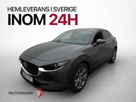 Mazda CX-30 X Hybrid 186hk Skinn BOSE HuD 360° Navi Adaptiv