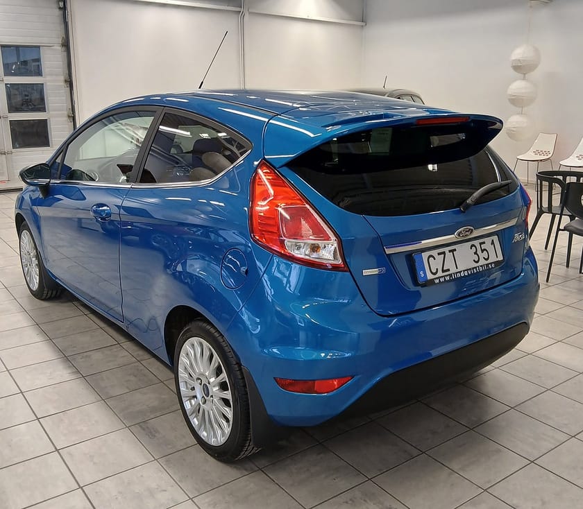 Bild 3 av Ford Fiesta Titanium 100hk 4.491 mil Mkt utr Kamrem bytt