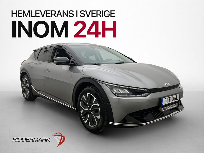 Bild 1 av Kia EV6 77.4 kWh AWD Plus Dragkrok 360°Kamera Skinn MOMS