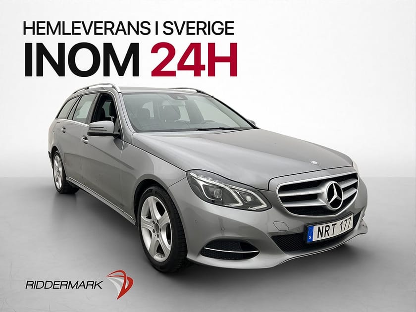 Bild 1 av Mercedes-Benz E 250 T BlueTEC 4MATIC 4M Avantgarde Skinn P-Sensorer Drag
