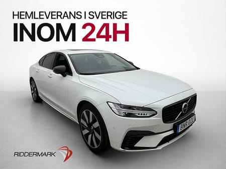 Volvo S90 Recharge T8 AWD Plus Dark Taklucka H/K 360° Läder