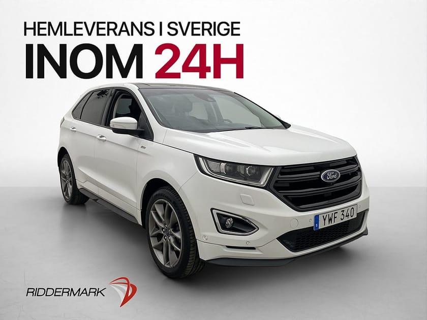 Bild 1 av Ford Edge 2.0 TDCi Bi-Turbo AWD Sport Pano Värm  Kamera Drag