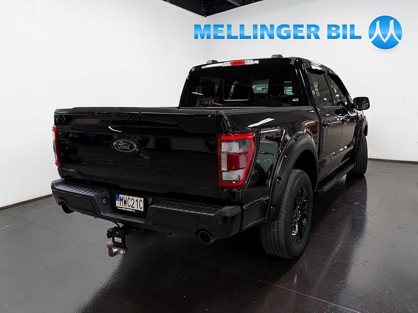 Bild 3 av Ford F-150 SuperCrew 5.0 V8 E85 400hk 4x4 Lariat Black Edt Låg skatt MOMS