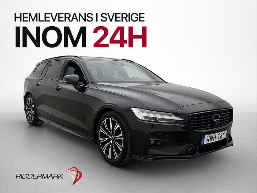 Bild 1 av Volvo V60 B4 197hk MOMS R-Design Pano B&W 360°-K Navi