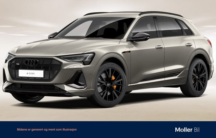 Bilde 1 av Audi e-tron 55 quattro s line sp black edit