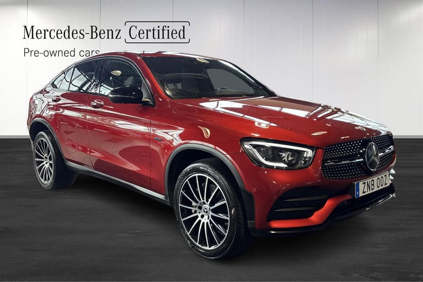 Bild 2 av Mercedes-Benz GLC 300 de Coupé 4MATIC 300de AMG Drag Burm Adaptiv Fart 360°