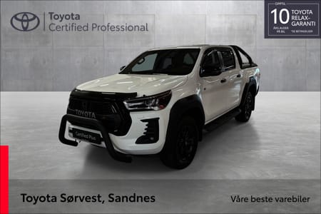Toyota Hilux Dobbelcab 2.8 Diesel D-4D Automat 6 gir 4x4 GR SPORT