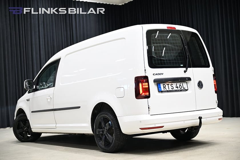 Bild 5 av Volkswagen Caddy Maxi Van DSG 102HK Nedlackad|LED|V-Inredd|Drag|Värmare|Lågmil