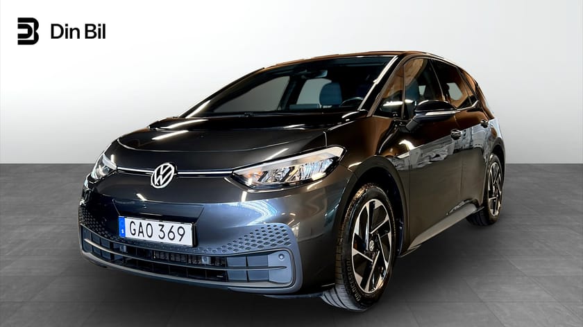 Bild 1 av Volkswagen ID.3 Pro Performance 58KWh/VÄRMEPUMP