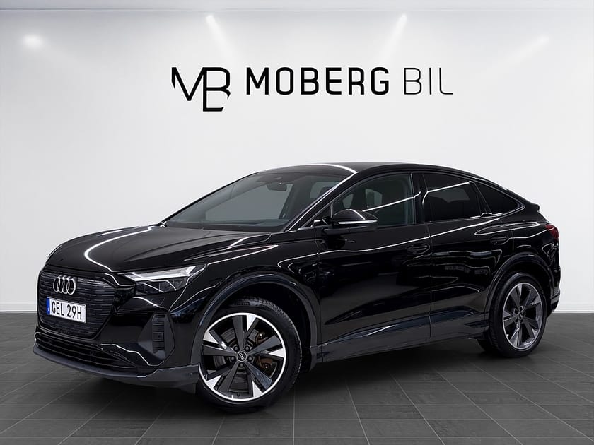 Bild 1 av Audi Q4 40 Sportback e-tron 204hk Helg på Moberg! Proline Drag
