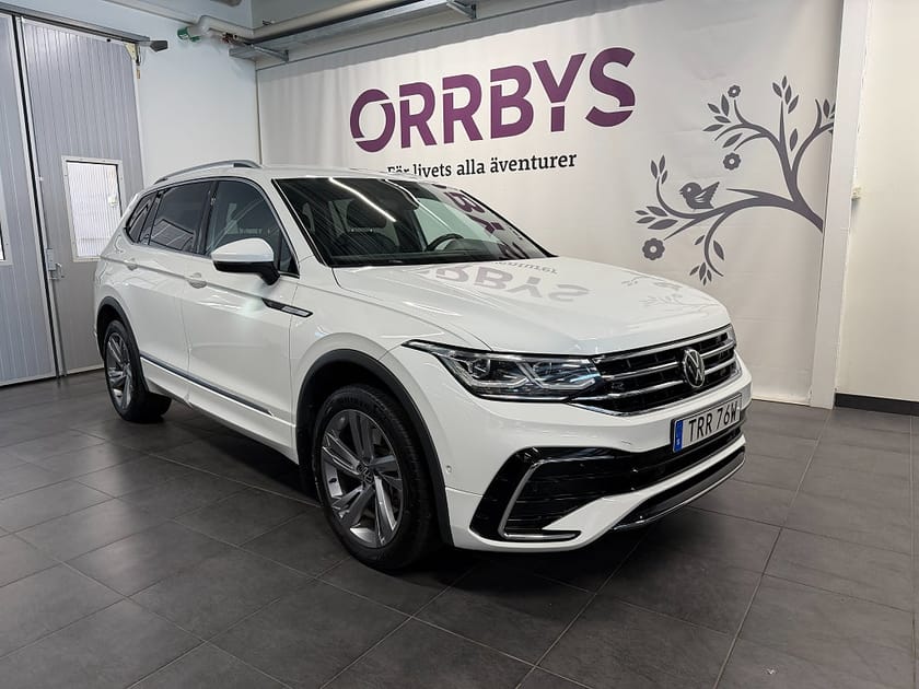 Bild 1 av Volkswagen Tiguan Allspace 7-sätes 7-sits 2.0 TDI 4WD Moms R-Line  Drag Värmare