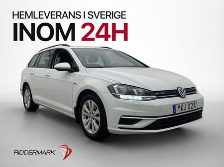 Volkswagen Golf Sportscombi 1.5 TGI 130hk CarPlay Värmare Adaptiv