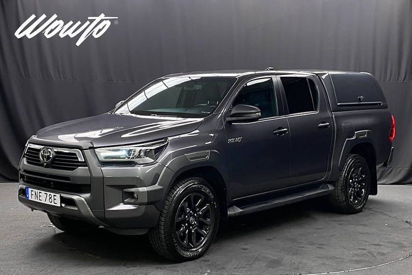 Bild 1 av Toyota Hilux Dubbelhytt DH 2.8 4WD 204HK /Kåpa /Diffspärr /Moms