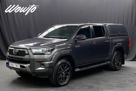 Toyota Hilux Dubbelhytt DH 2.8 4WD 204HK /Kåpa /Diffspärr /Moms