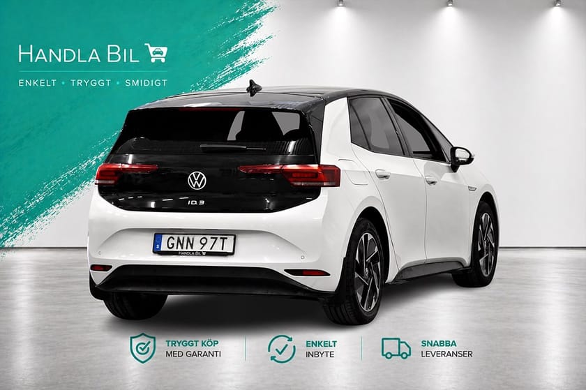 Bild 5 av Volkswagen ID.3 Pro Performance P-värm Adaptivf Rattv Navi Nybes