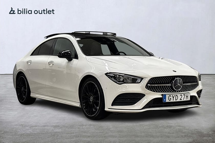 Bild 4 av Mercedes-Benz CLA 200 AMG 163hk Panorama Navi Nightpkt Backkamera Widescr