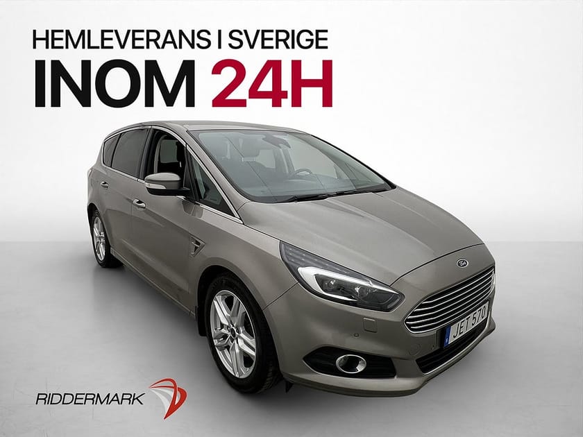 Bild 1 av Ford S-Max 2.0 180hk Business 7-Sits D-Värmare Sensorer Drag