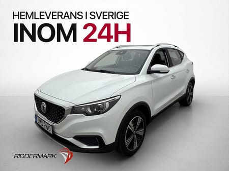 MG ZS EV 143hk Luxury Pano Kamera Skinn CarPlay Elstol